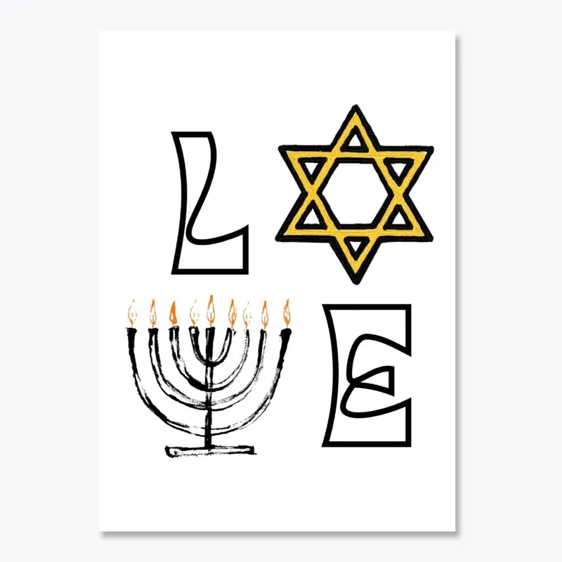 L-O-V-E Hanukkah